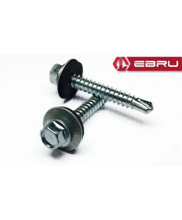 Matkap Uçlu Çatı Trapez Vidası 5,5x25 - 500 Adet