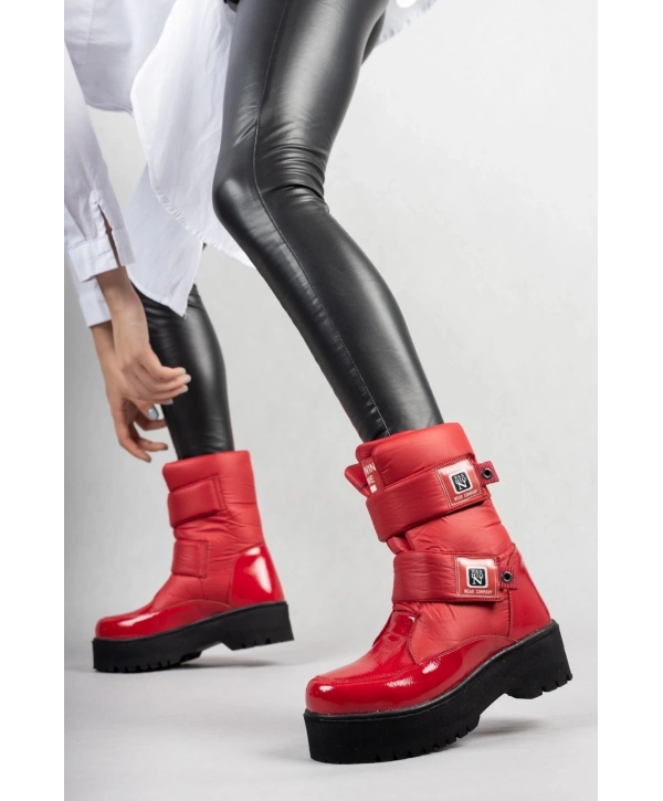 Miah Kırmızı Rugan Kar Bot