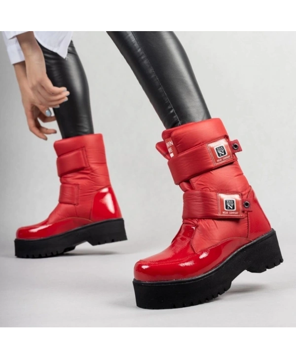 Miah Kırmızı Rugan Kar Bot