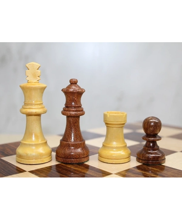 Mıknatıs Taşlı Ahşap Katlanabilir Kutulu Satranç Oyunu 40 Cm G225