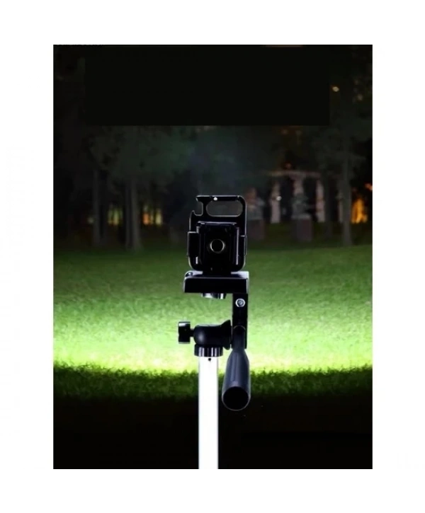 Mini 30 Ledli  Mıknatıslı Anahtarlık Flash Kamp Lambası Askılı Kapak Açacaklı Şarjlı Fener