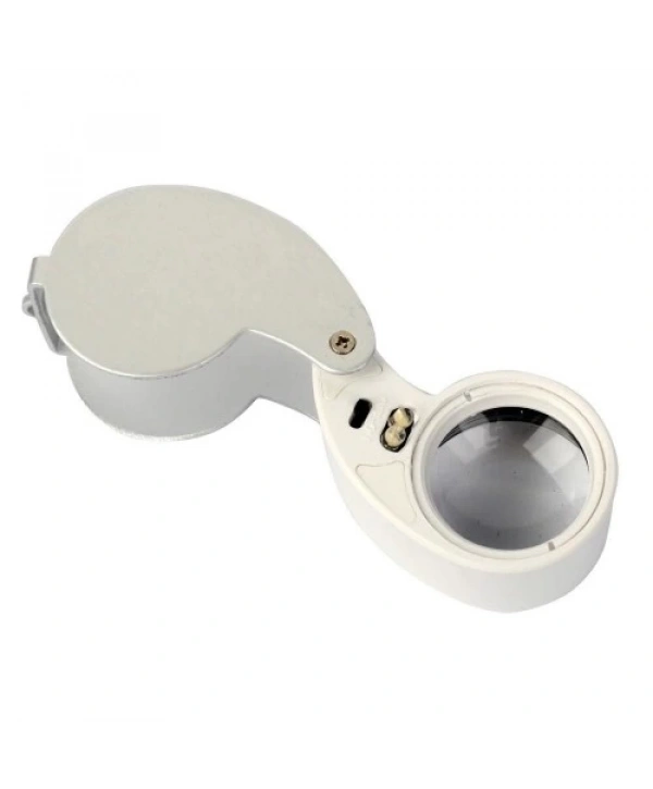 Mini 40x25mm Takı Büyüteç, Cep Büyüteç, Teftiş, Elmas Pullar, Madeni Kontrol Lup Mg21011