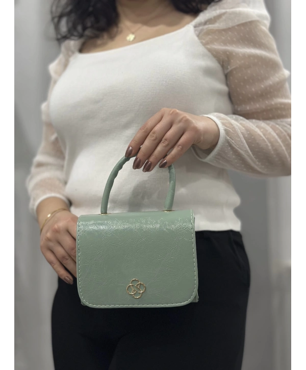 Mint cilt krash çanta