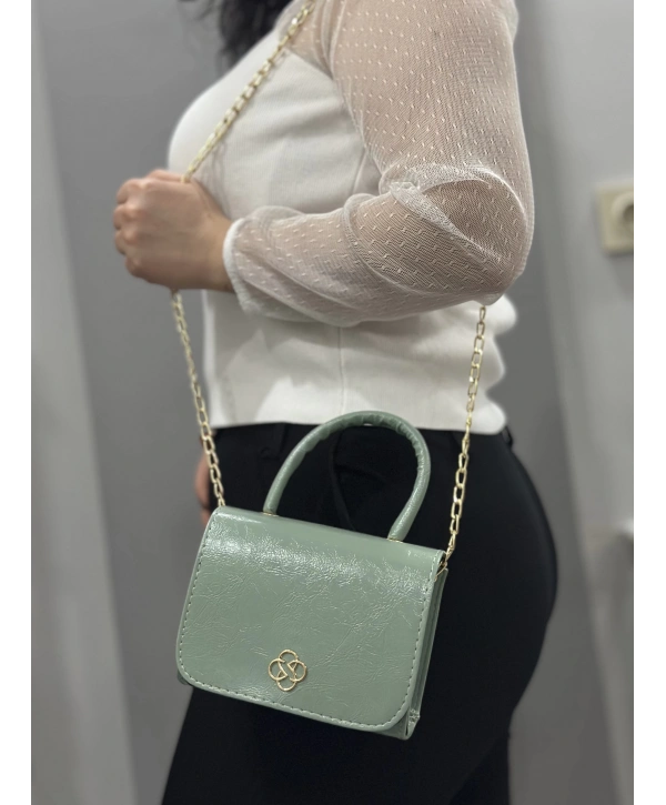 Mint cilt krash çanta