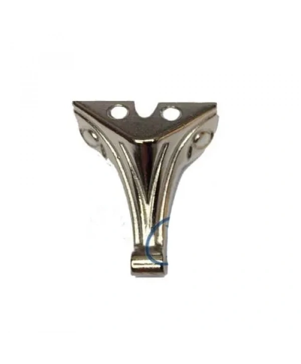 Moda Ahşap Sandık Ayağı, Kutu Ayak 2,5 Cm - Nikel, 100 Adet