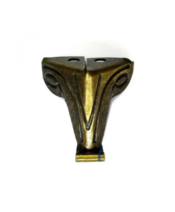 Moda Sac Ahşap, Sunta Sandık Ayağı, Kutu Ayak 2,5 Cm - Antik