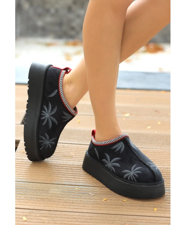 Mucy Siyah Süet Bot