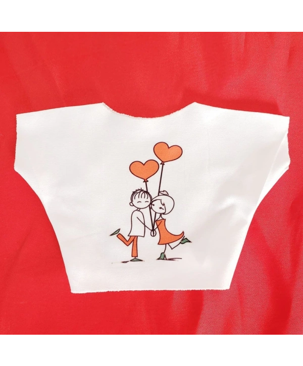 Mutlu Çift Temalı Baskılı Tişört