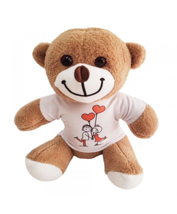 Mutlu Çift Tişörtlü Ayıcık