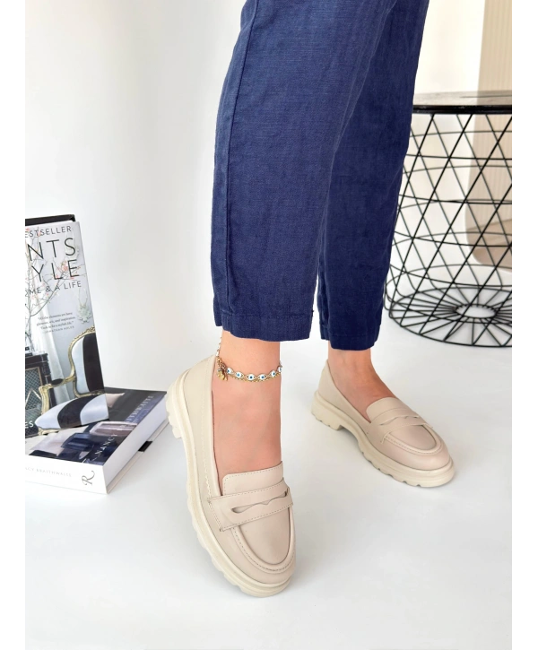 Narli Bej Cilt Oxford Ayakkabı