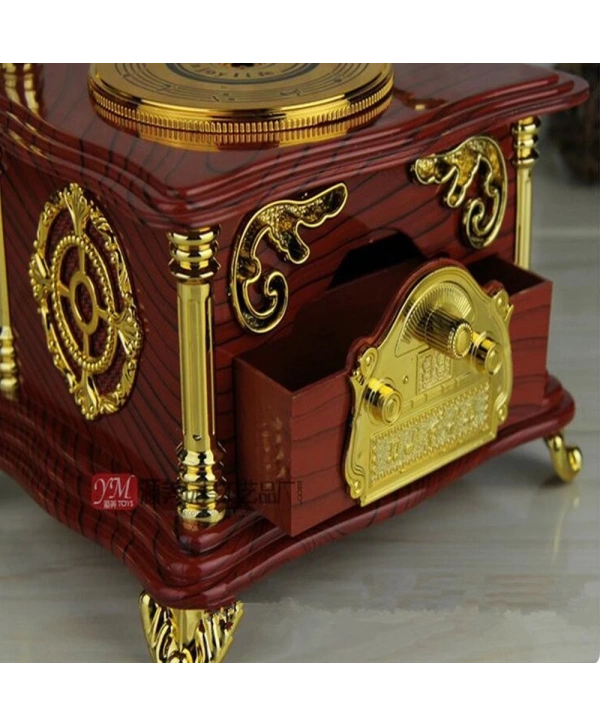 Nostaljik Gramofon Müzik Kutusu