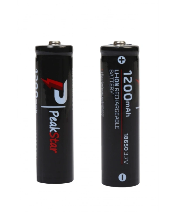 Orjinal 3.7 V 1200 Mah Şarj Edilebilir 18650 Turbo Model Li-ion Şarjlı Pil