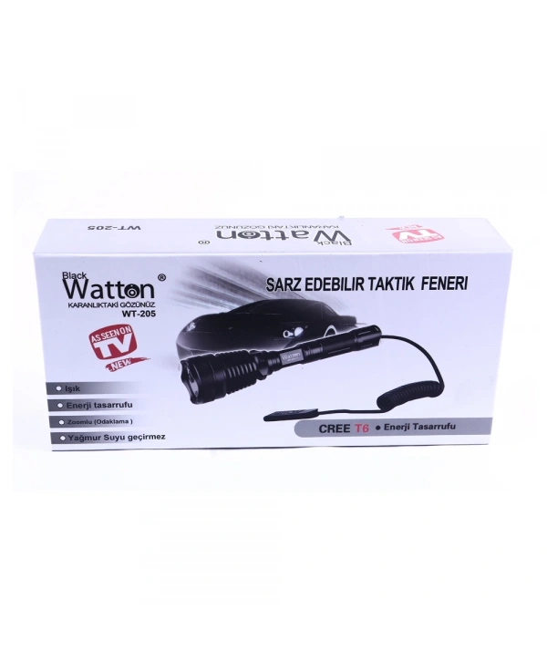 Orjinal 800 Lümen T6 Özel Avcı Feneri  Wt-205