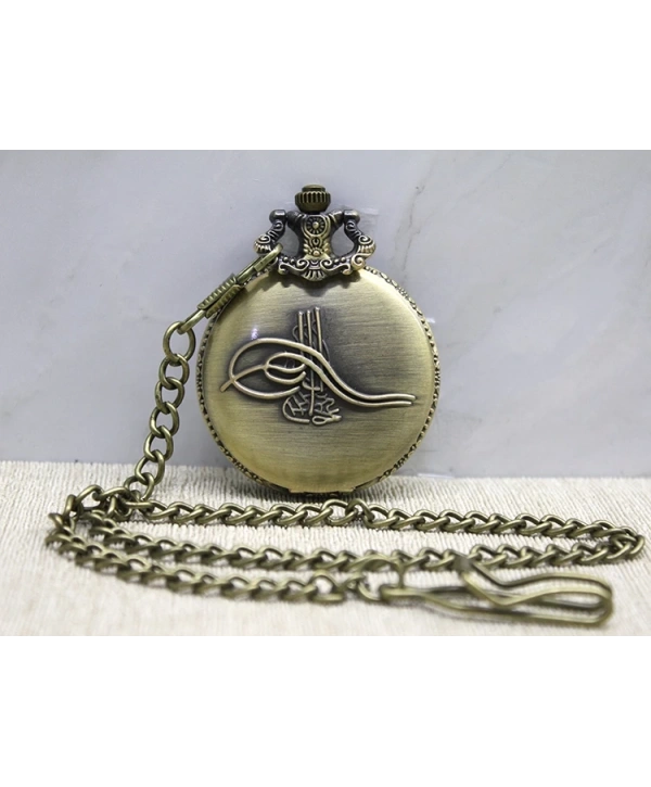 Osmanlı Tuğralı Köstekli Saat Alk3981