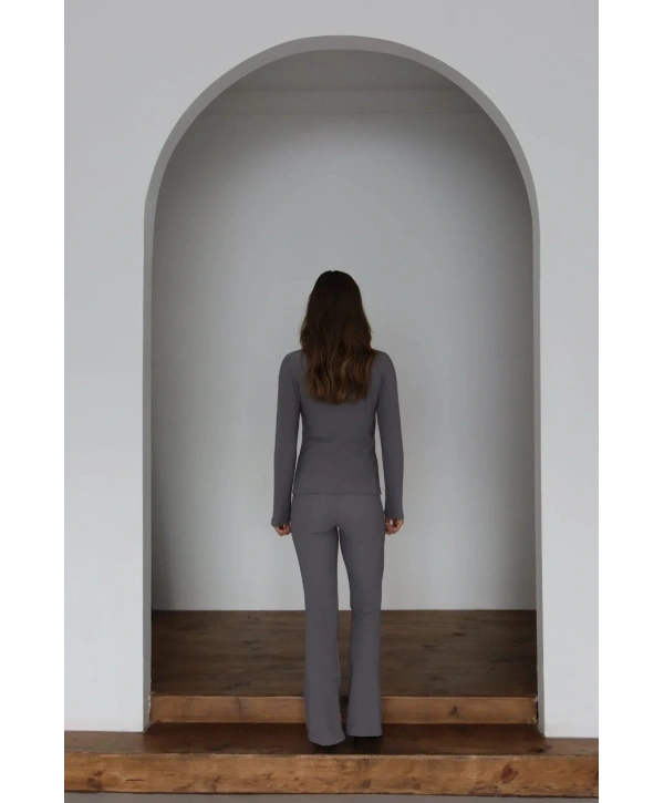 Ottoman alt üst takım gri pt510442