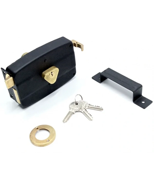 Oval Tirajlı Kilit - Karşılıklı Dış Kapı Kilidi