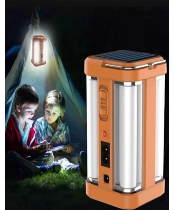 P-1663 Güneş Enerjili Şarjlı Güçlü Işıldak