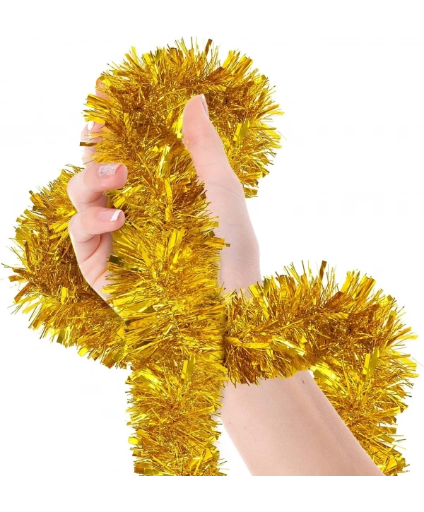 Parti İçin Sim Süs 2 Metre Uzunluk 8 Cm Genişlik Altın Renk İthal