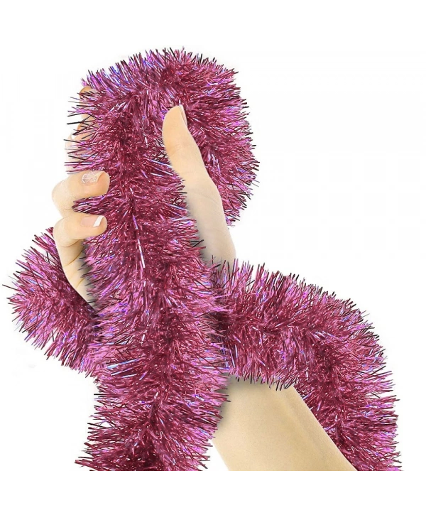 Parti İçin Sim Süs 2 Metre Uzunluk 8 Cm Genişlik Pembe Renk İthal