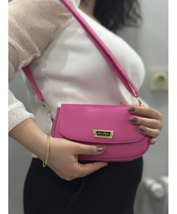 Pembe cilt jessi çanta
