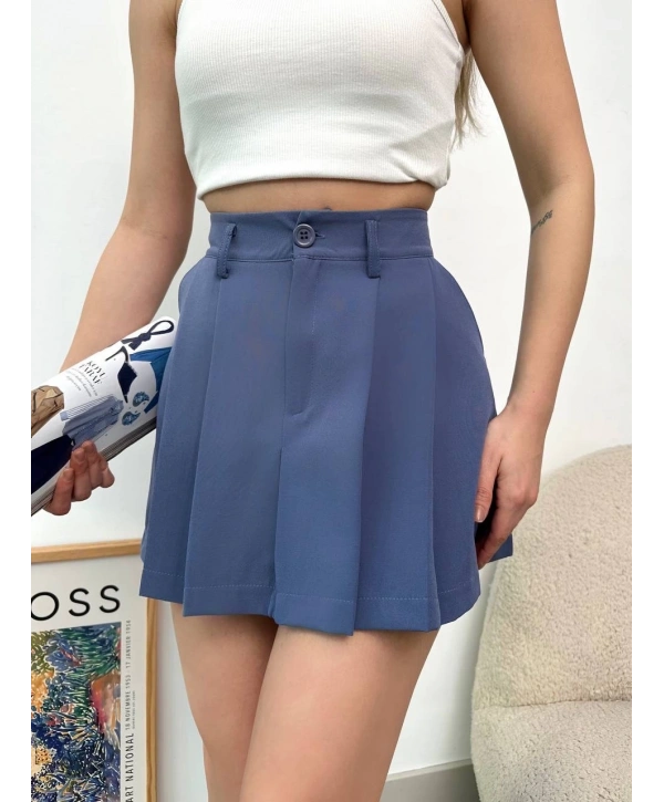 Pileli atlas mini etek s24820