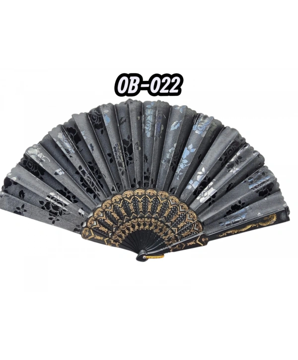 Plastik Kumaş Yelpaze 12li Ob-022