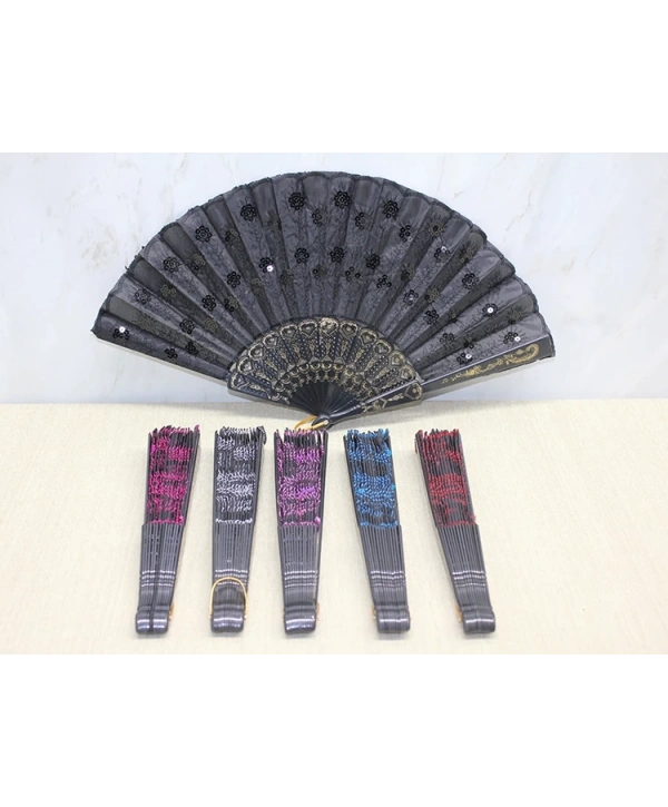 Plastik Pullu Yelpaze Alk3567