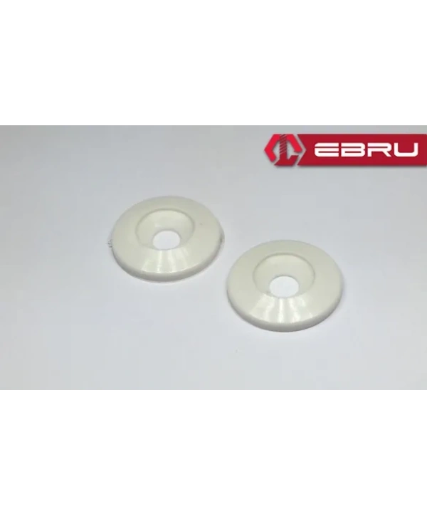 Plastik Vida Pulu 15mm, Delik: 5 Mm - 1000 Adet