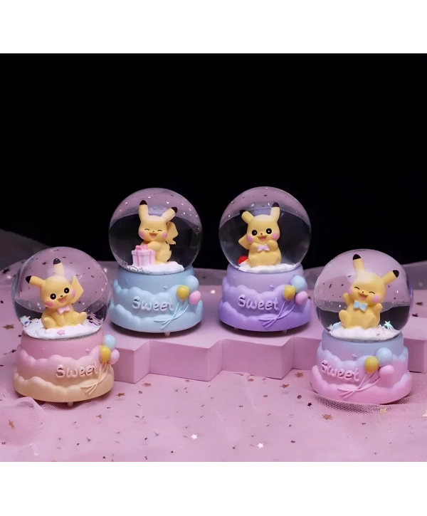 Pokemon Işıklı Kar Küresi 9 Cm Alk3399