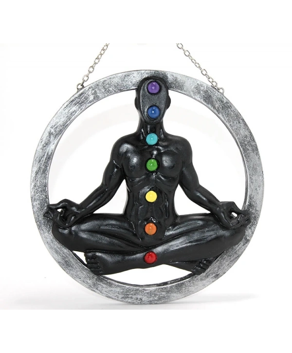 Polyester Duvara Asmalı 7 Chakra Pano Alk2347