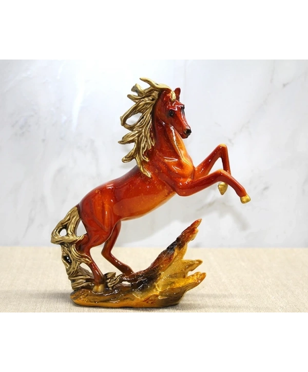 Polyester Şahlanmış At Figürü Alk4590