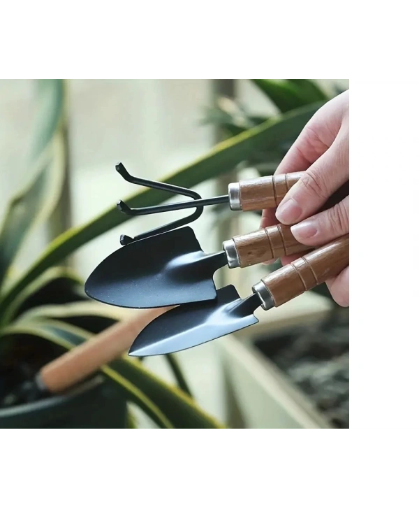 Portatif Kazma Kürek Tırmık Seti