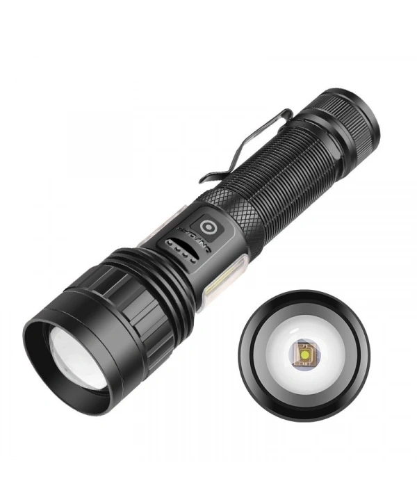 Ps-6153 10000 Lümen Zoomlu Mıknatıslı Tg Cob Led Powerbank Özellikli Profesyonel El Feneri