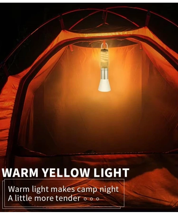 Ps-8915 10w Zoomlu Led Powerbank Özellikli Şarjlı Kamp El Feneri