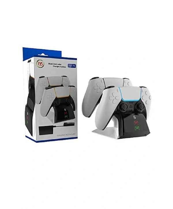 Ps5 Dualsense /ps5 Slim/ps5 Pro Gamepad Hızlı Şarj İstasyonu Çift Kol Şarj Ünitesi