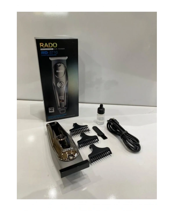 Rado Rd-3710 T Bıçak Sıfır Kesim Lcd Ekran Şarjlı Tıraş Makinesi
