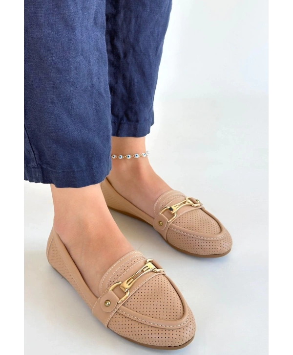 Rain Nude Cilt Babet Ayakkabı