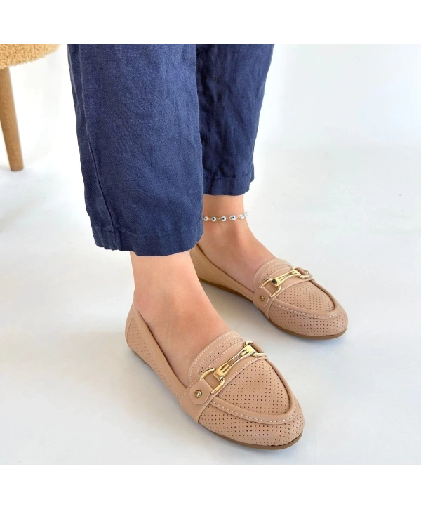 Rain Nude Cilt Babet Ayakkabı