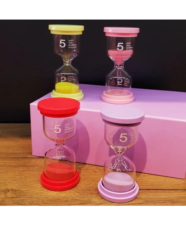 Renkli 5 Dakikalık Kum Saati