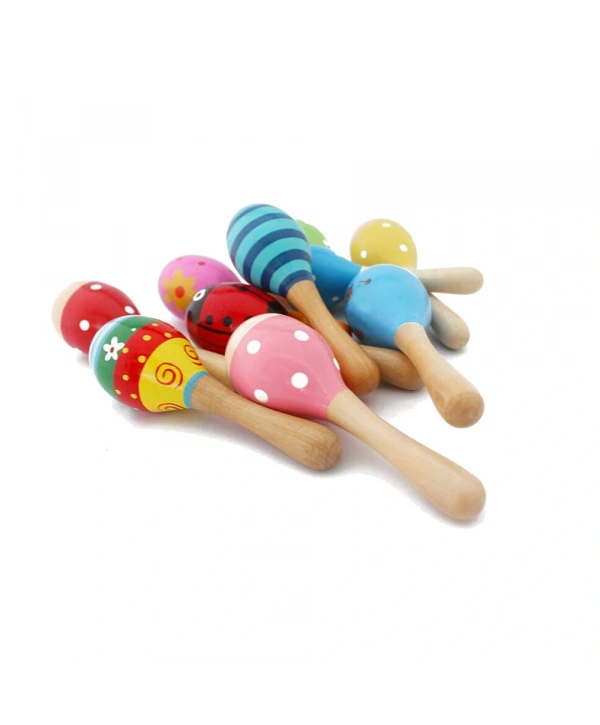 Renkli Ahşap Marakas