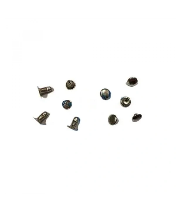 Rivet Perçin - 6mm, Nikel, 1000 Adet