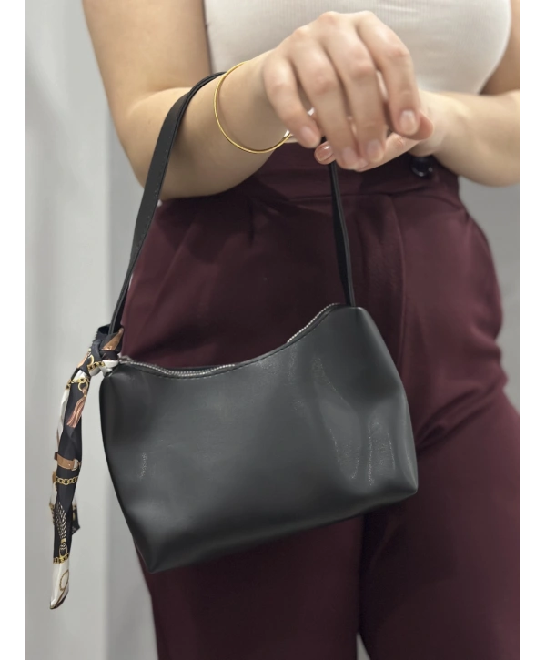 Riwan siyah cilt çanta