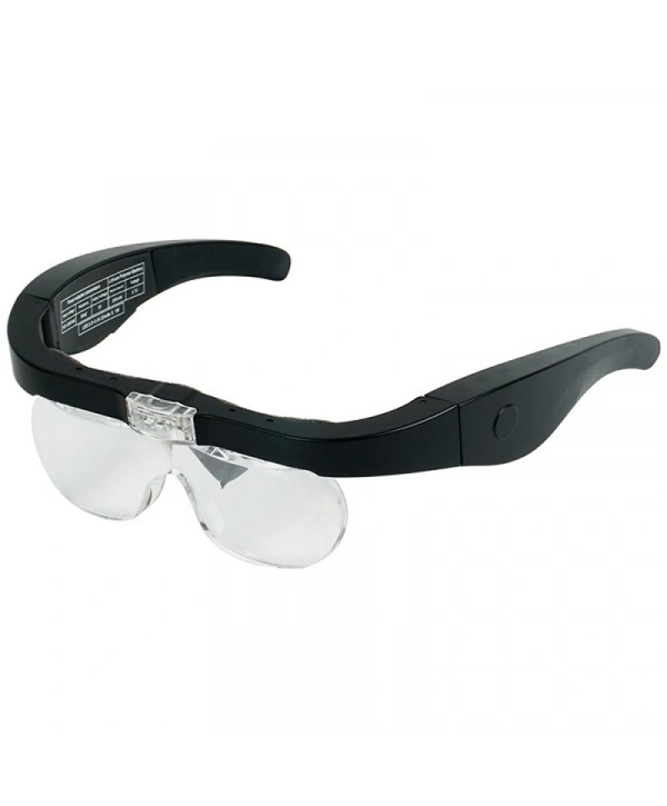 Şarjlı Gözlük Büyüteç  4 Farklı Lens 11537dc