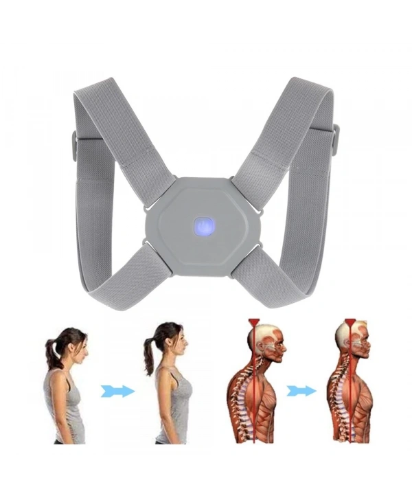 Sensörlü Dik Duruş Korsesi Şarjlı Titreşimli