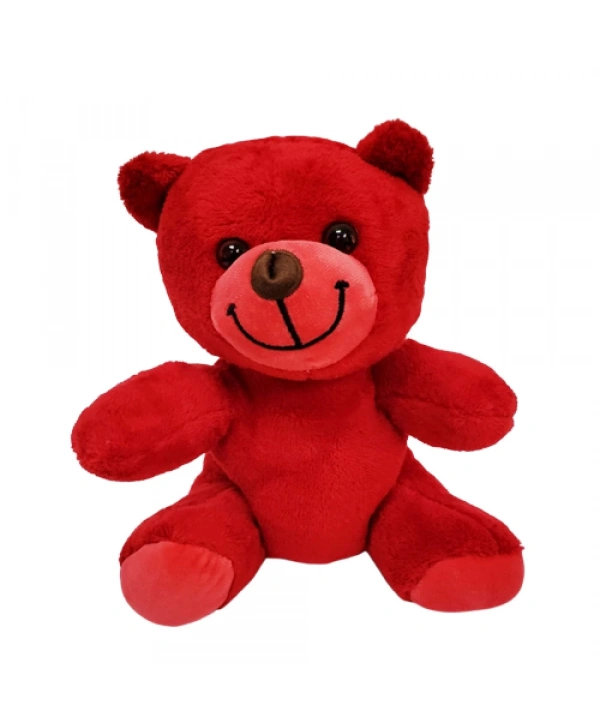 Sevimli Kırmızı Oyuncak Peluş Ayıcık
