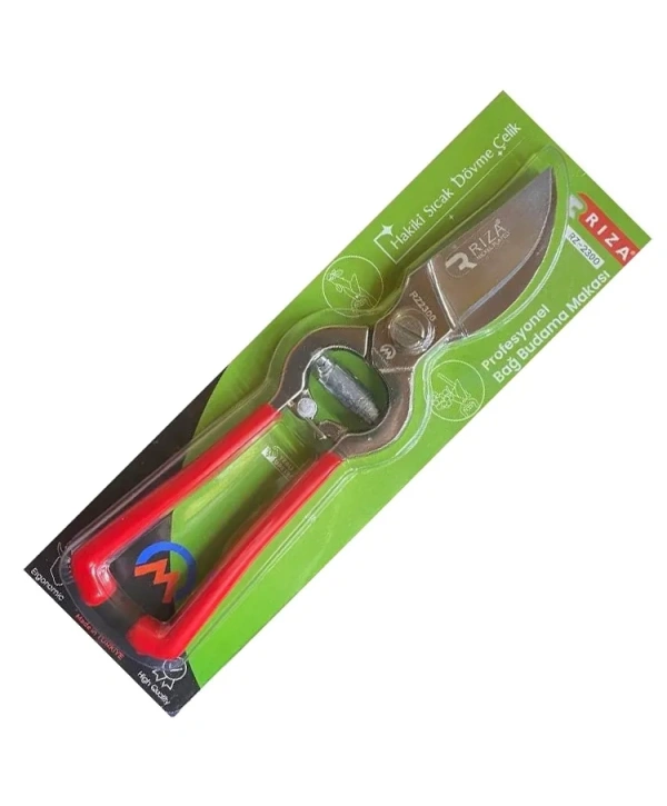 Sıcak Dövme Çelik Pro Ergonomik Bahçe Bağ Makası 24 Cm