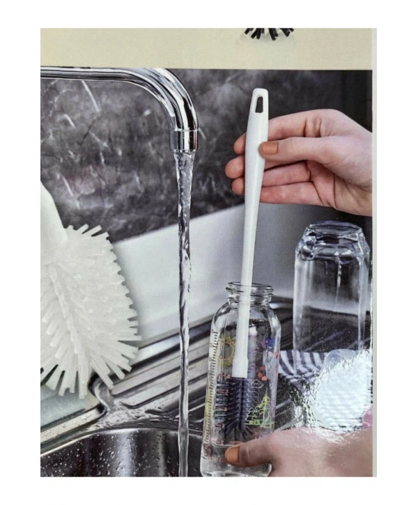 Silikon Biberon  Ve Şişe Temizleme Fırçası