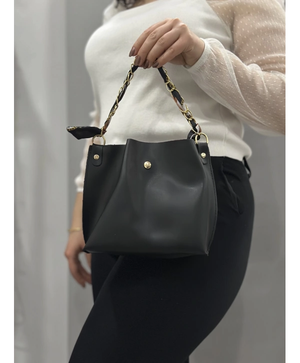 Siyah cilt zrm çanta