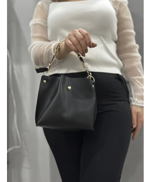 Siyah cilt zrm çanta