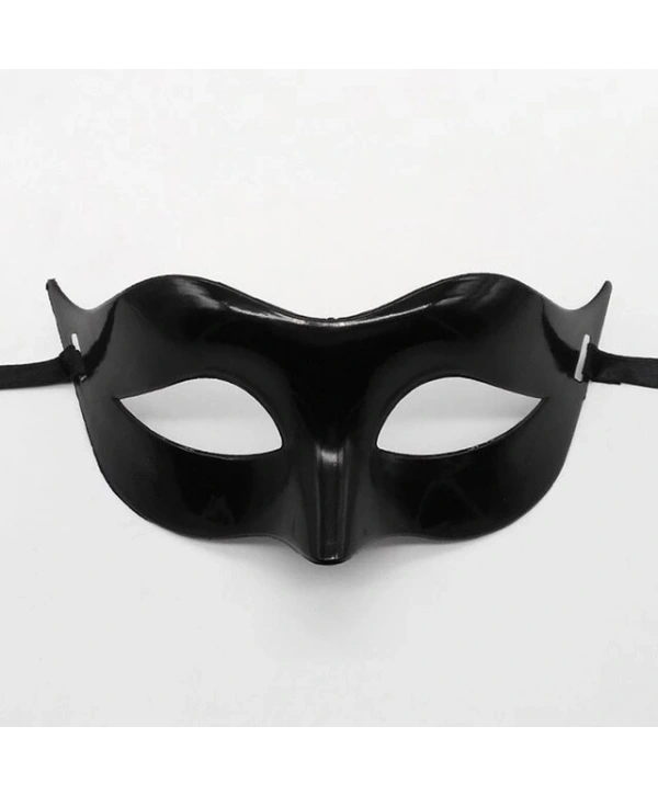Siyah Renk Masquerade Kostüm Partisi Venedik Balo Maskesi